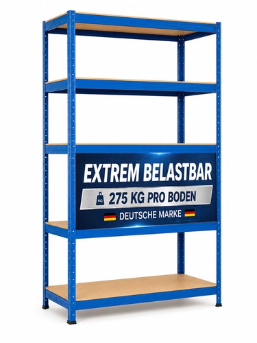 Schwerlastregal 180x90x45 - , cm