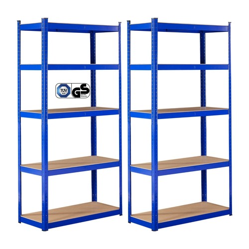 Arebos 2er set schwerlastregal - 2er,