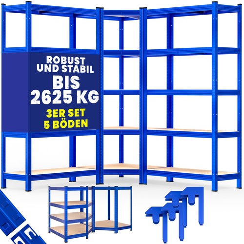Monzana schwerlastregal set - monzana®,