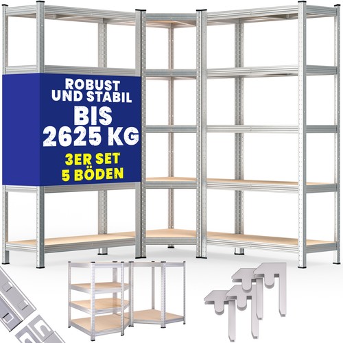 Monzana schwerlastregal set - monzana®,